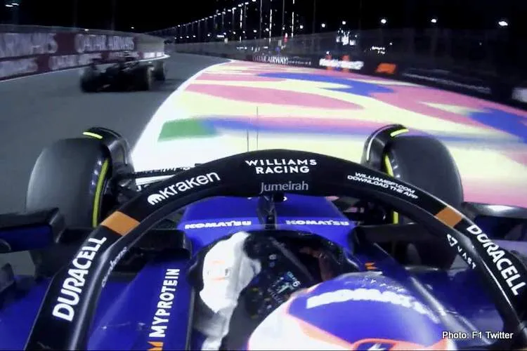 hamilton sargeant fia jeddah f1 fine penalty