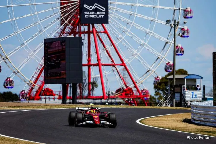 hamilton suzuka ferrari f1