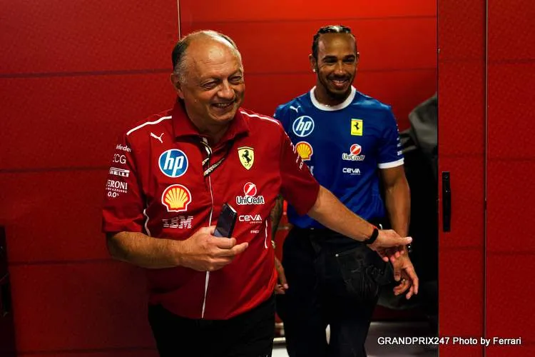 hamilton vasseur monza 2025