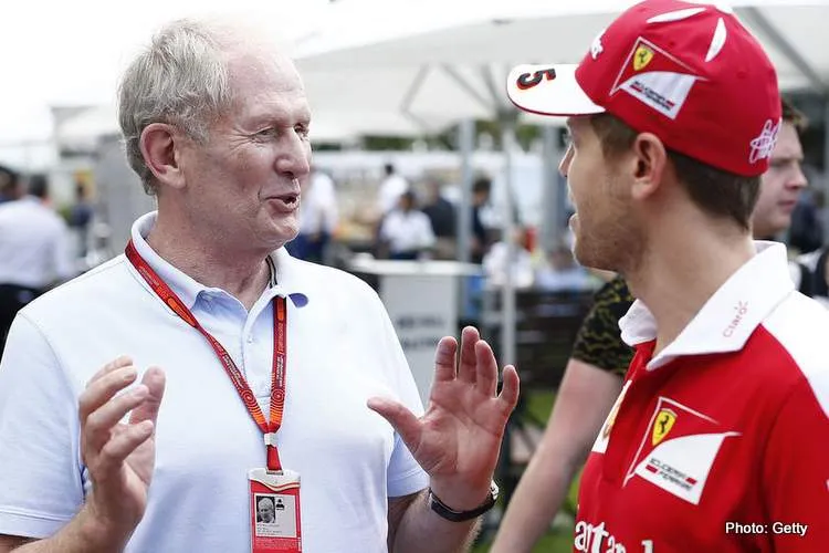 helmut marko sebastian vettel