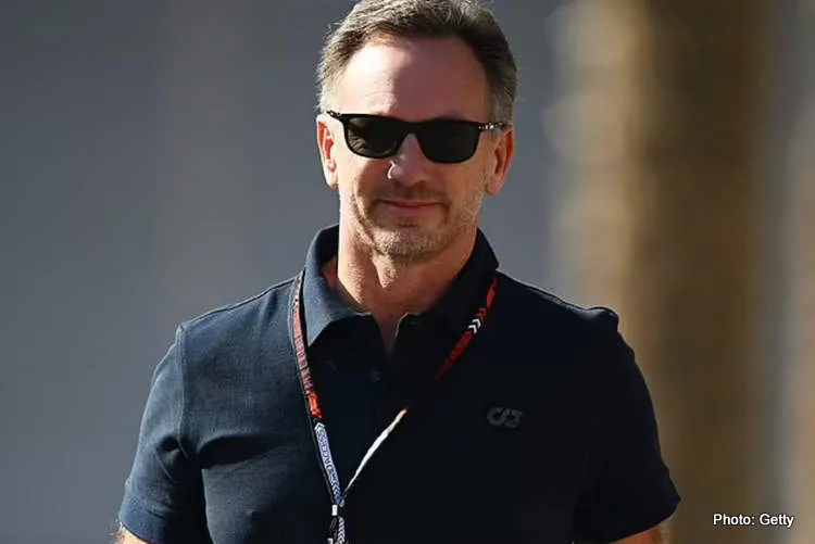 horner bahrain f1 testing