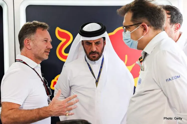 horner ben sulayem bahrain testing 2022