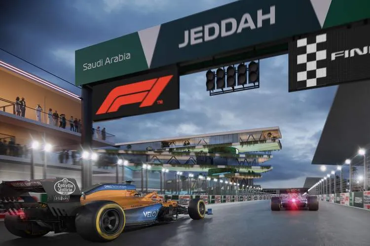 jeddah street ciruit saudi arabia grand prix f1 20215 001