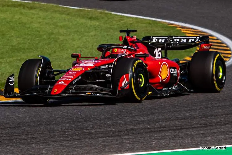 leclerc suzuka 4 2023
