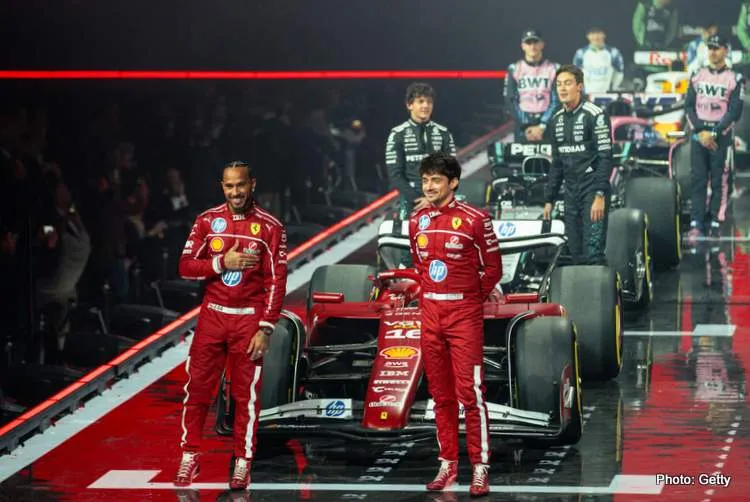 lewis hamilton f1 ferrari f1 75 live launch