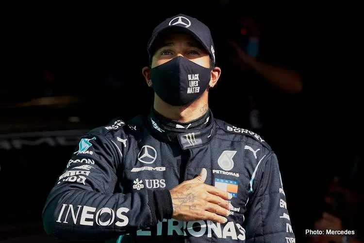 lewis hamilton pole winner