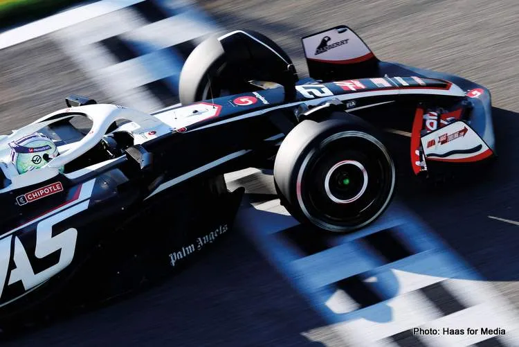 looking forward to getting back to racing haas magnussen