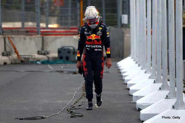 max verstappen after baku accident