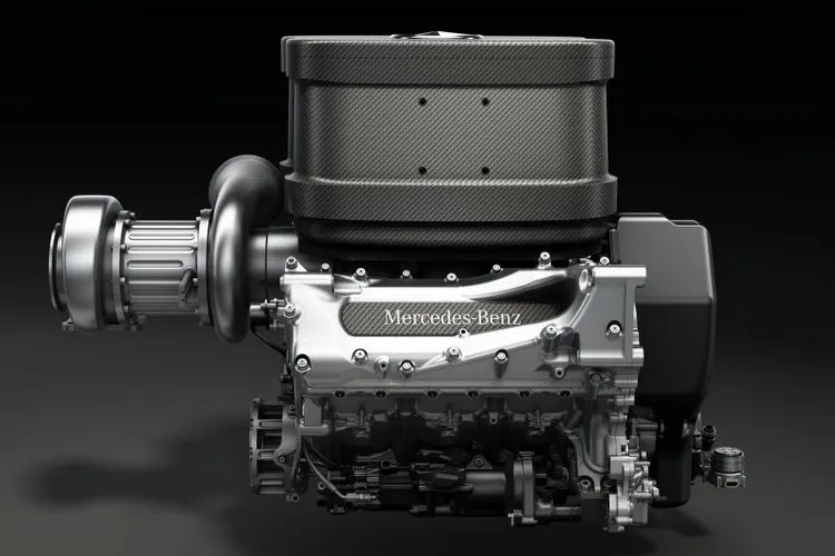 mercedes power unit f1 engine