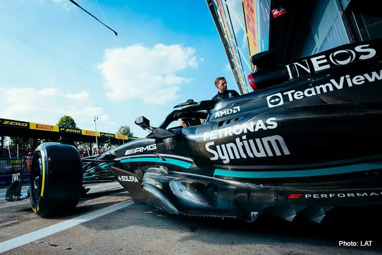 mercedes w14 monza 2023