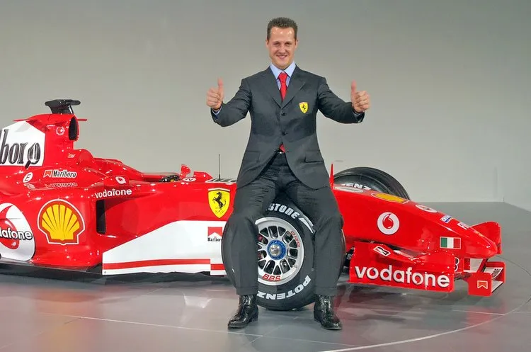 michael schumacher ferrari f1 2005