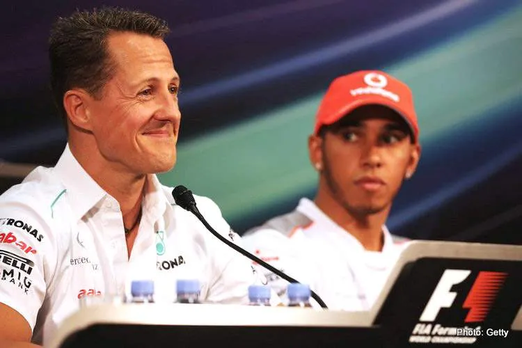 michael schumacher lewis hamilton f1 grand 5nqmsveisfwx