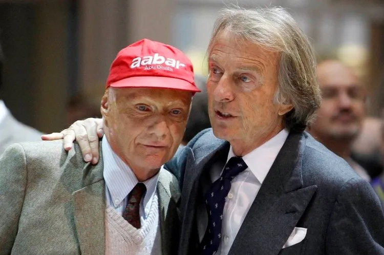 niki lauda luca montezemolo