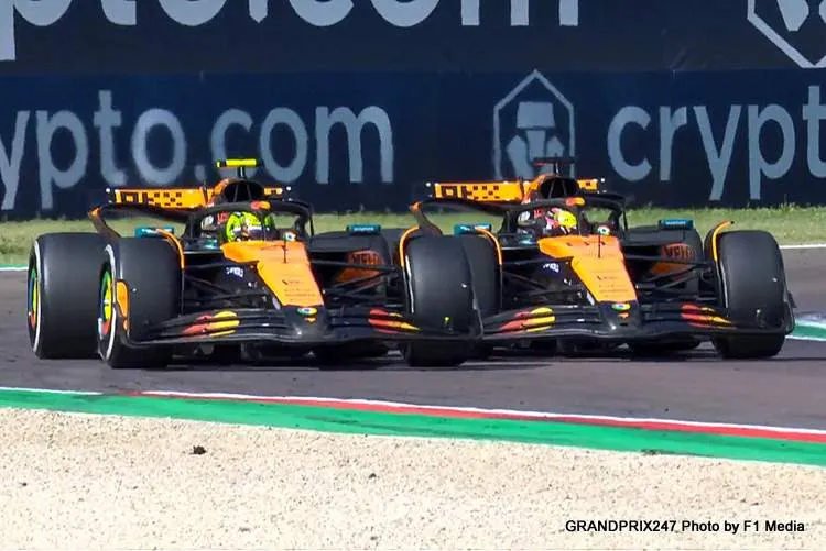 norris piastri imola 2025