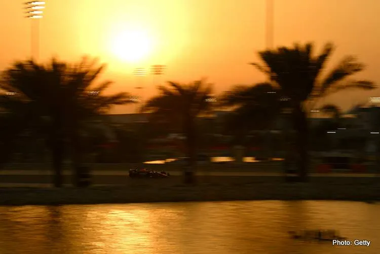 perez bahrain testing 2024
