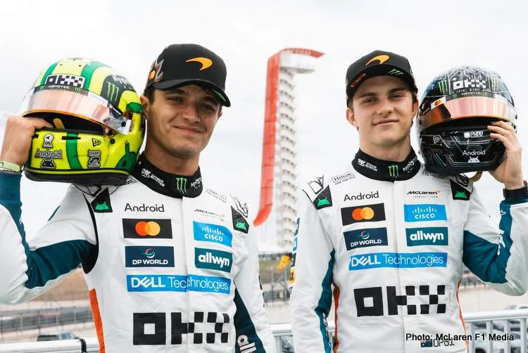 piastri norris mclaren cota
