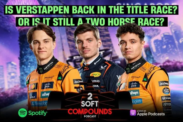 podcast cover singapore grand prix
