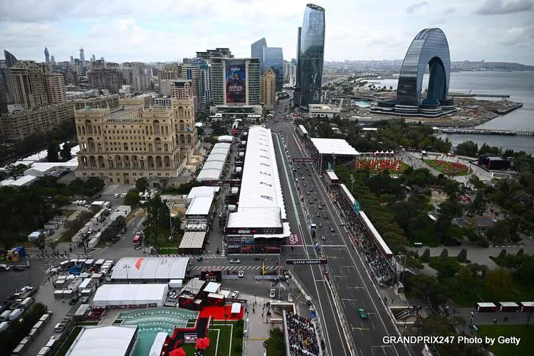 race start baku 2025