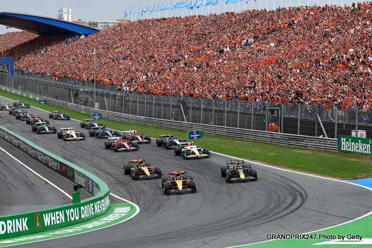 race start zandvoort 2 2025