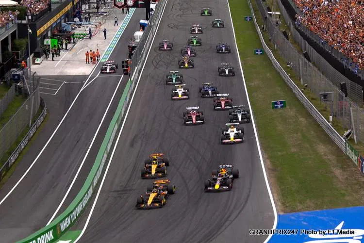race start zandvoort 2025