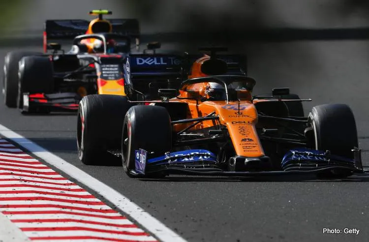 sainz gasly hungary 2019