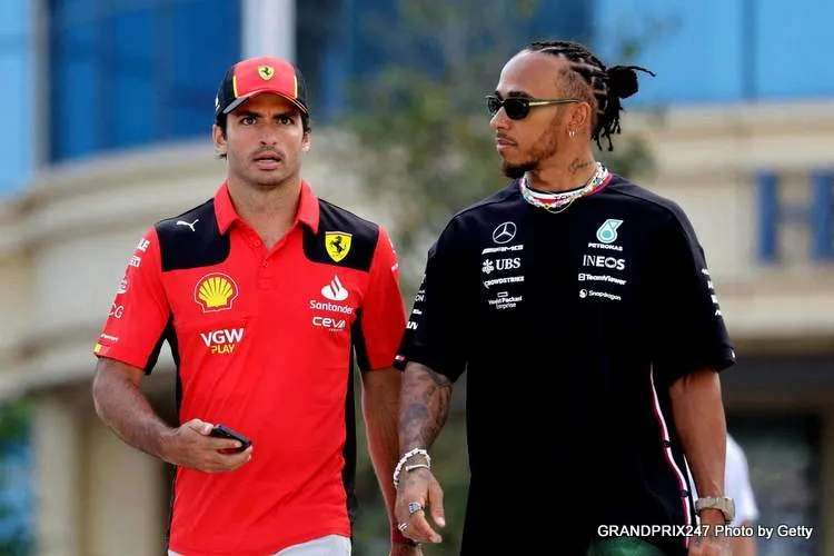 sainz hamilton