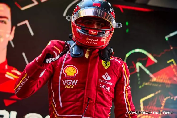 sainz melbourne 5 2024