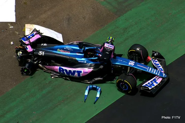 sao paulo f1 sprint shootout crash ocon alonso 001