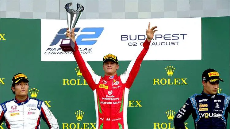 schumacher winner hungary f2 2019