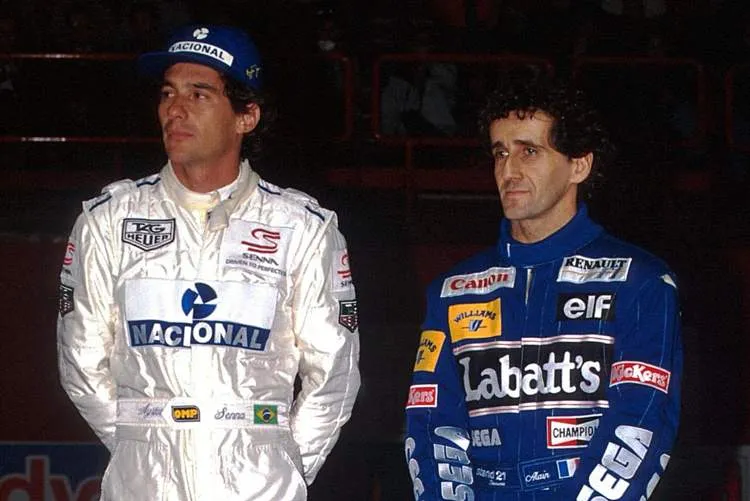 senna prost karting