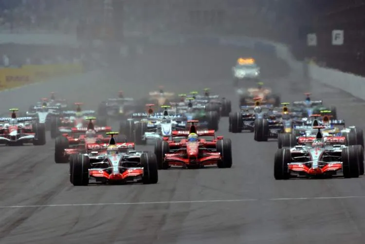 unitedstatesgrandprix indianapolis start 2007 2