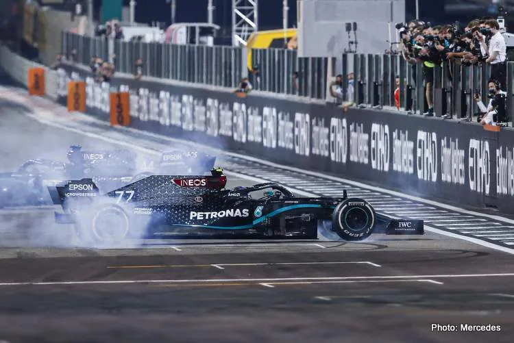 valtteri bottas donuts