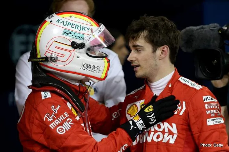 vettel leclerc