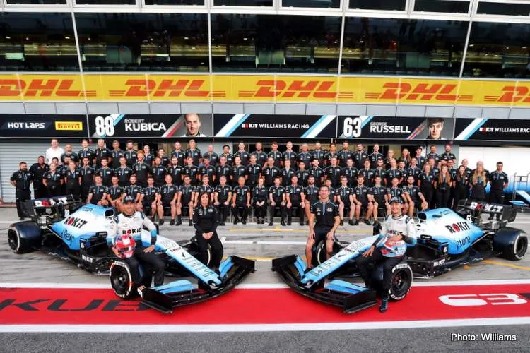 williams team photo 2019