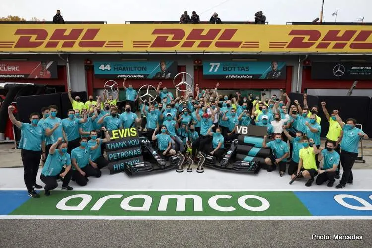 wolff bottas hamilton team