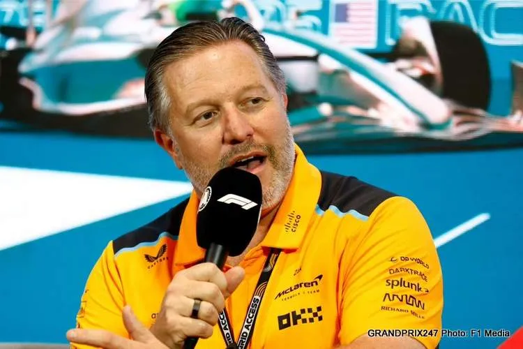 zak brown f1 mclaren