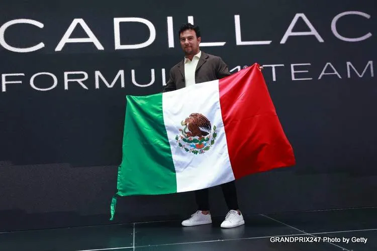 perez cadillac f1 2025