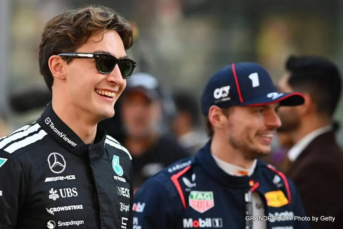 George Russell insists Max Verstappen is going to be in the fight in 2026