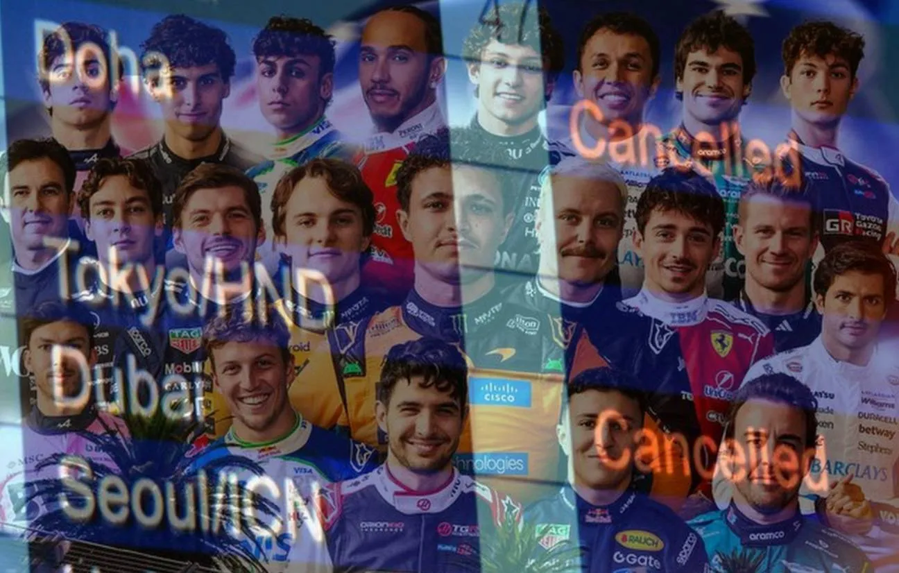 Formula 1 faces huge logisitics challenges and race cancellations amid USA-Israel-Iran war