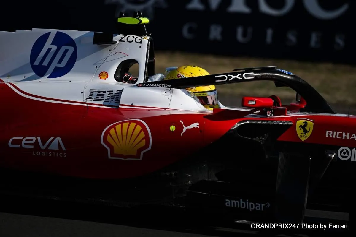 Lewis Hamilton taking Ferrari's smaller gap to Mercedes in Shanghai with a pinch of salt