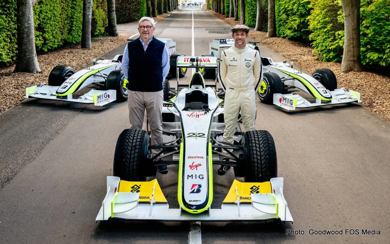 brawn gp button goodfwood f1 FOS