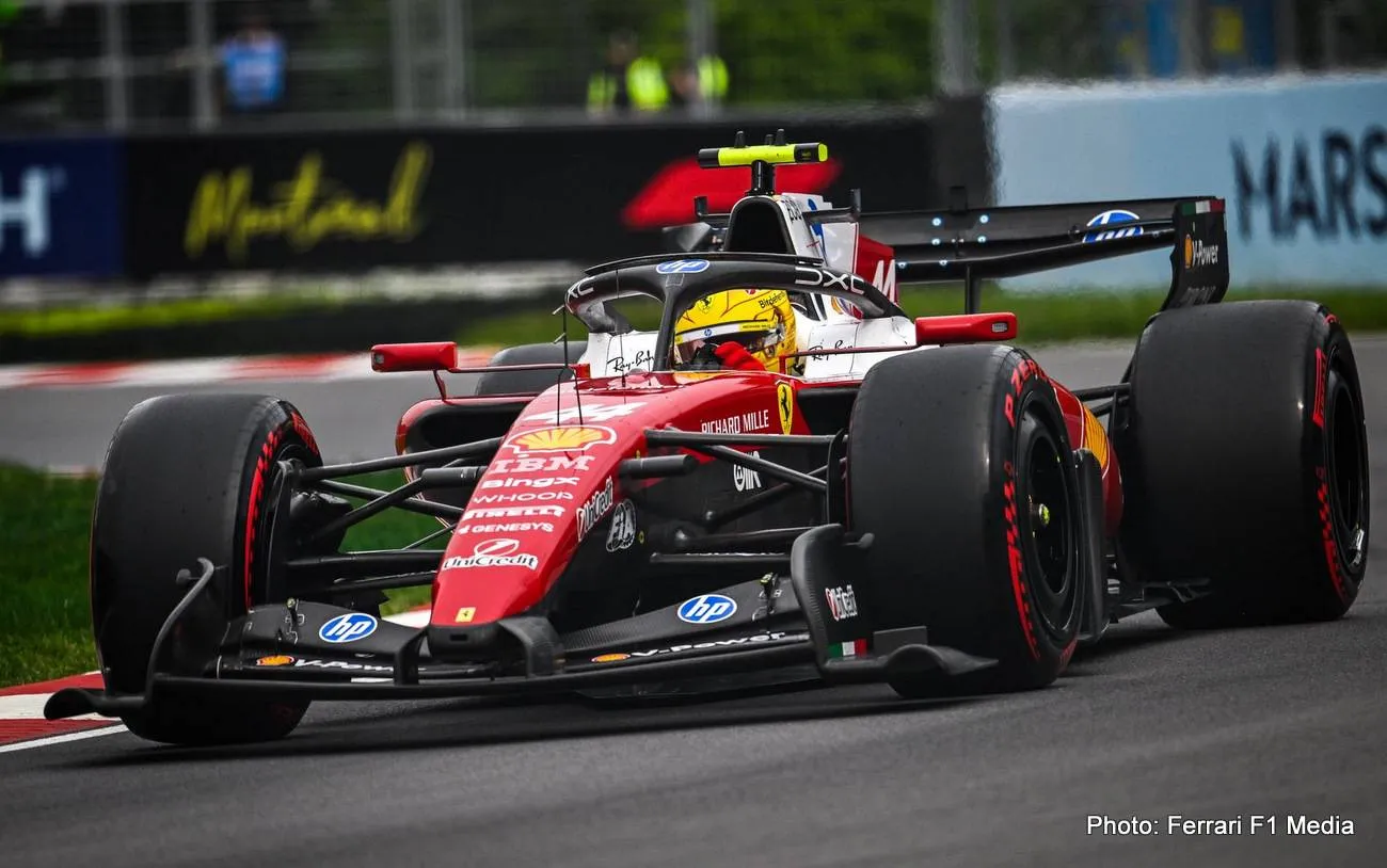 hamilton ferrari montreal