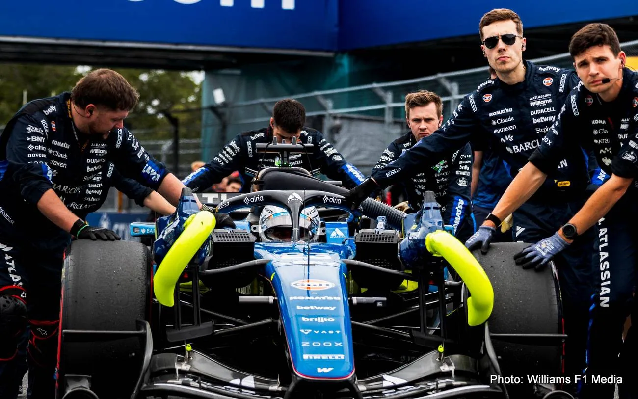 williams f1 team miami