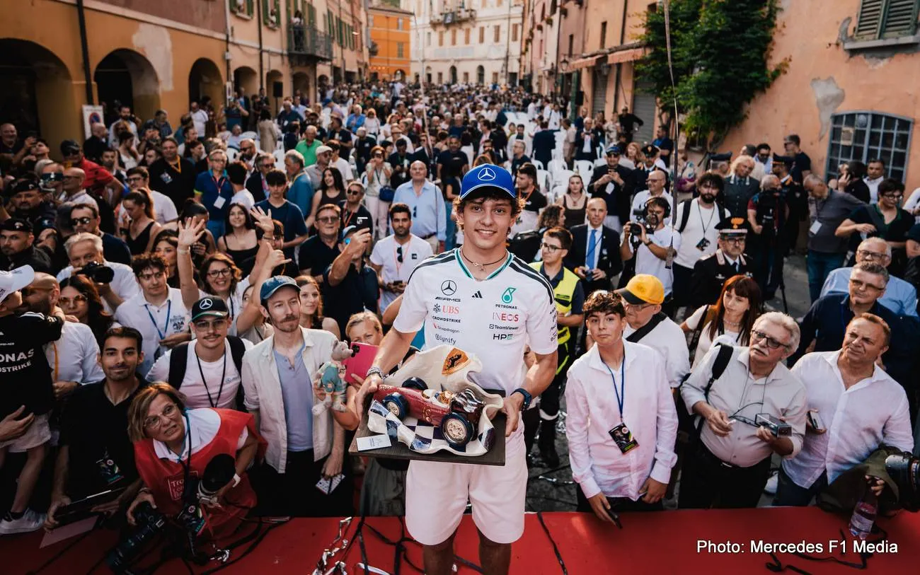 Kimi Antonelli: I would like to dedicate this Trofeo Bandini to my family