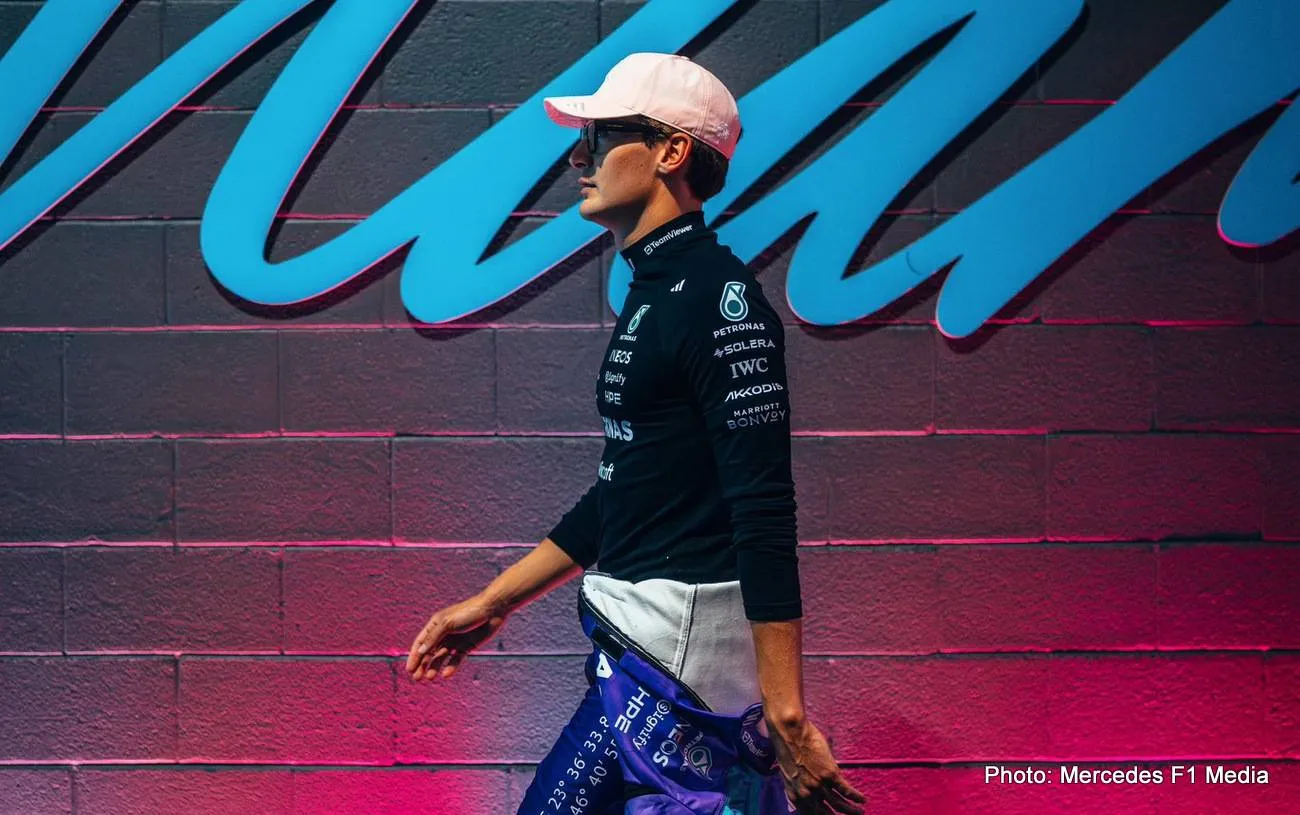 miami russell f1