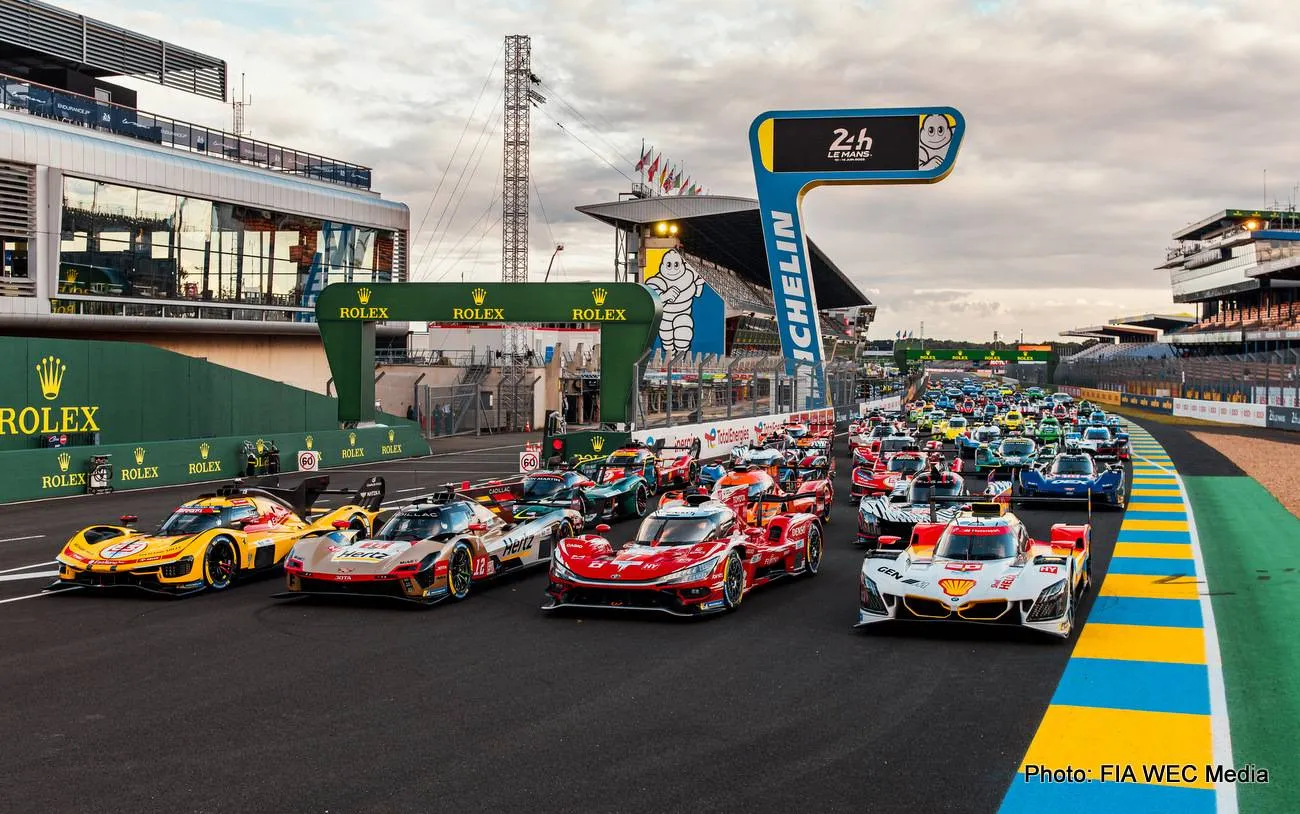 le mans test day