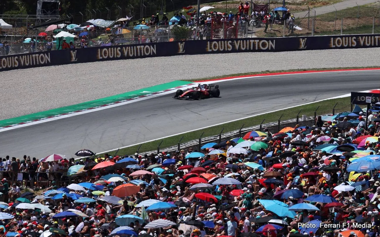 Formula 1 qualifying barcelona