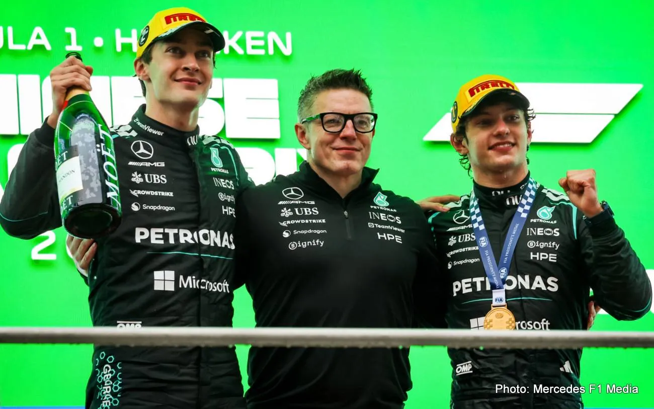 M586884_F1_CHINESE_GRAND_PRIX_2026v russell antonelli bono bonnington