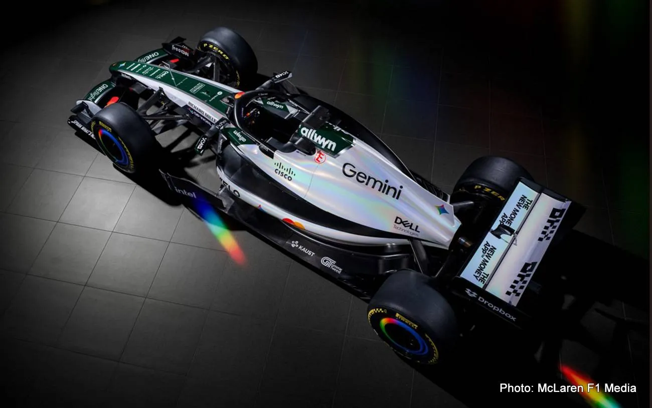 mclaren gemini livery
