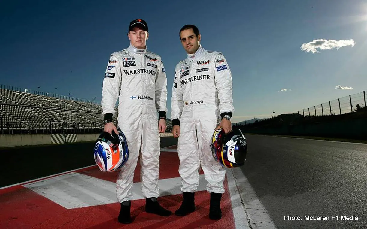 montoya raikkonen-mclaren